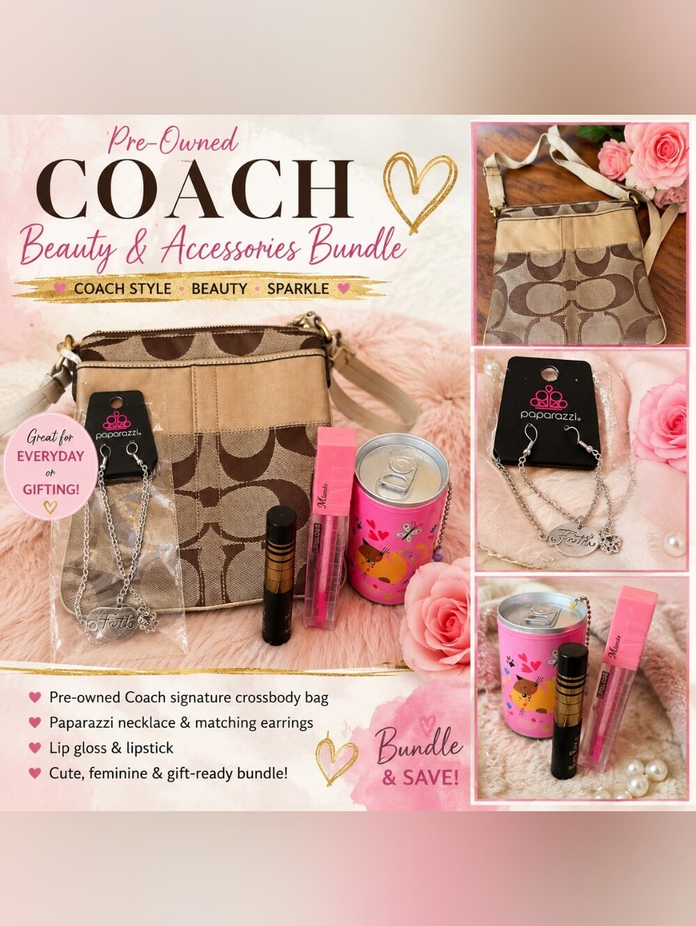 👜 Pre-Owned Coach Beauty & Accessories Bundle